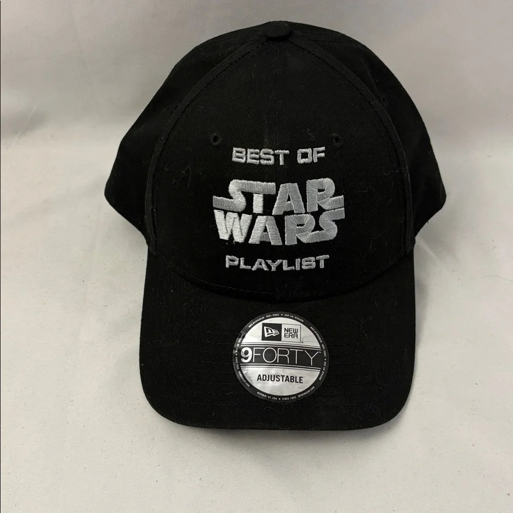 The Best Of Star Wars Playlist Lucas Film LTD Hat Cap Strapback Black Disney